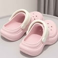 thumbnail image 6 of Xijirk Women Men Clogs Breathable Ventilated Thick Sole Casual Sandals Lightweight Footwear for Daily Wear,6.5, 6 of 6