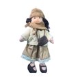 thumbnail image 1 of Bewildely Muñeca de algodón para niñas y niños, linda con ropa hecha a mano, vestido DIY, muñecas de juguete, adornos, juguetes, regalos, suministro Juguetes de construcción tipo 3 Bewildely FN011511-03, 1 of 6
