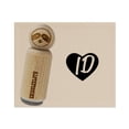 thumbnail image 1 of ID Idaho State in Heart Rubber Stamp for Scrapbooking Crafting Stamping - Small 3/4 Inch, 1 of 7