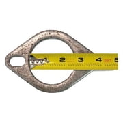 2.5 Flat 2 Hole Flange Oval