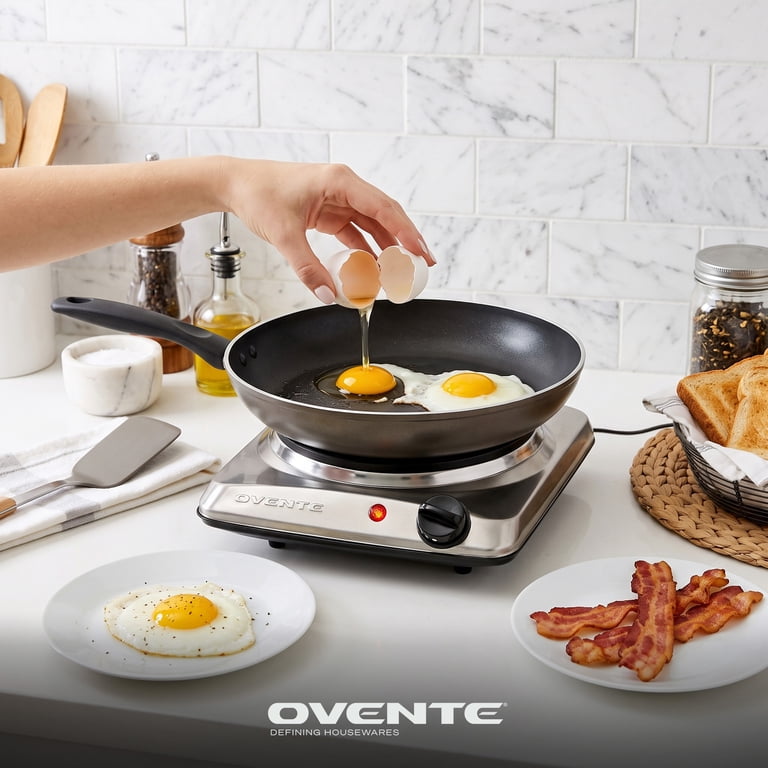 Ovente Electric Cast Iron Single Burner, 1000W photo 3
