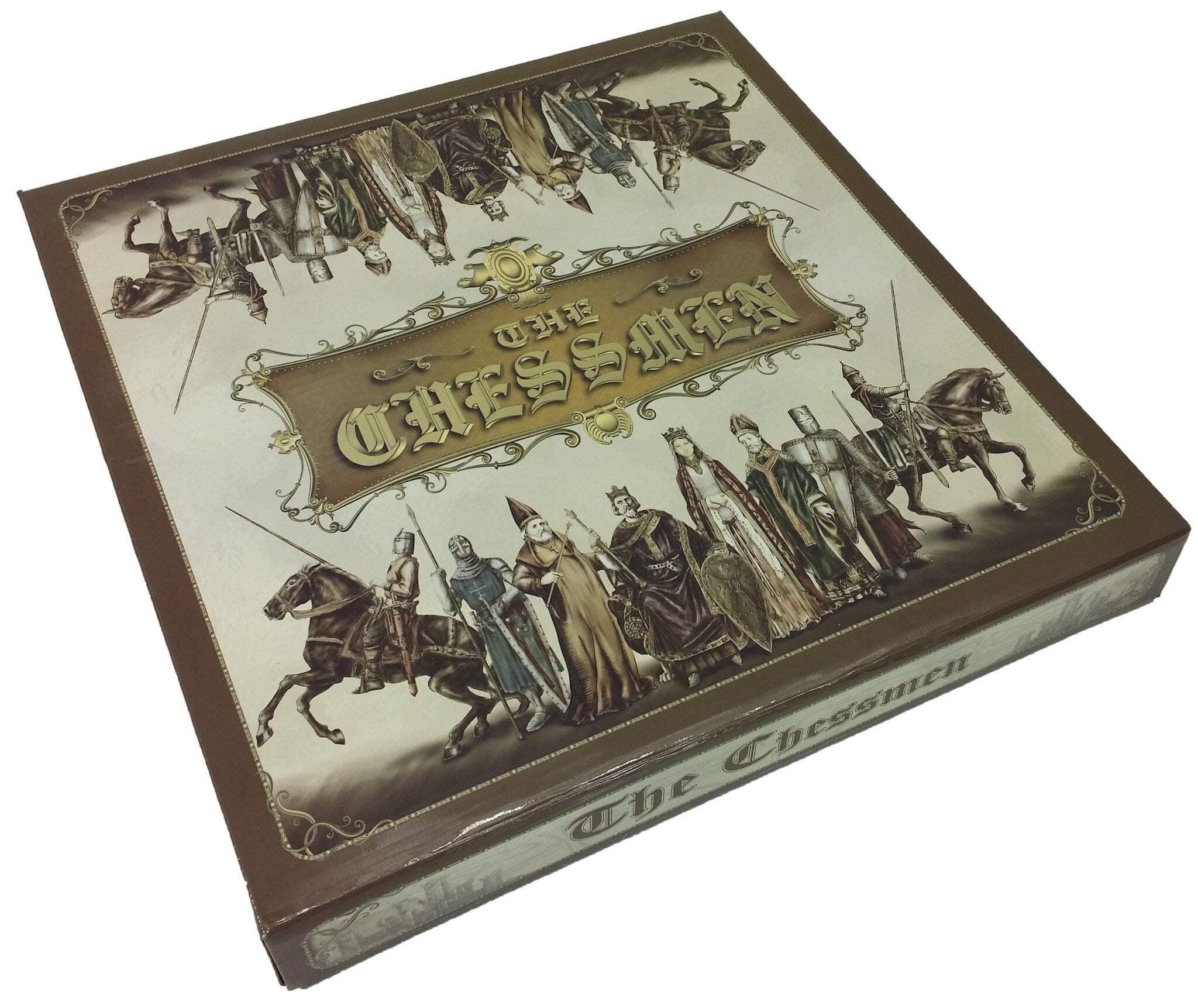 Pirates Vs Royal Navy Pirate Chess Set W 18" Maple  Walnut Color Board