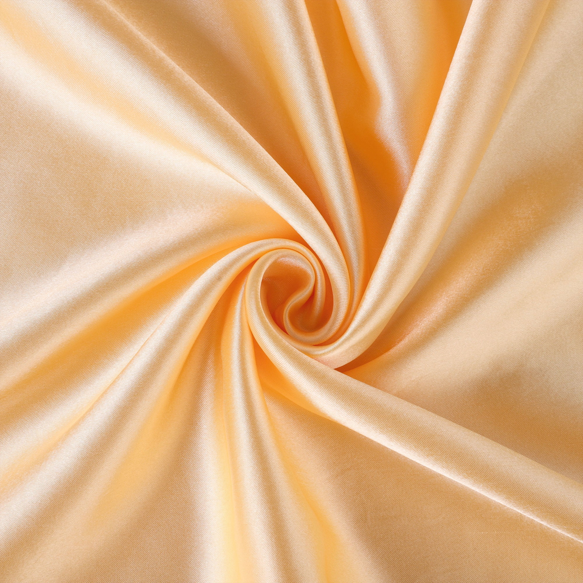 Unique Bargains Retro Satin Ruffle Pillowcases 2Pack with Envelope Gold Queen