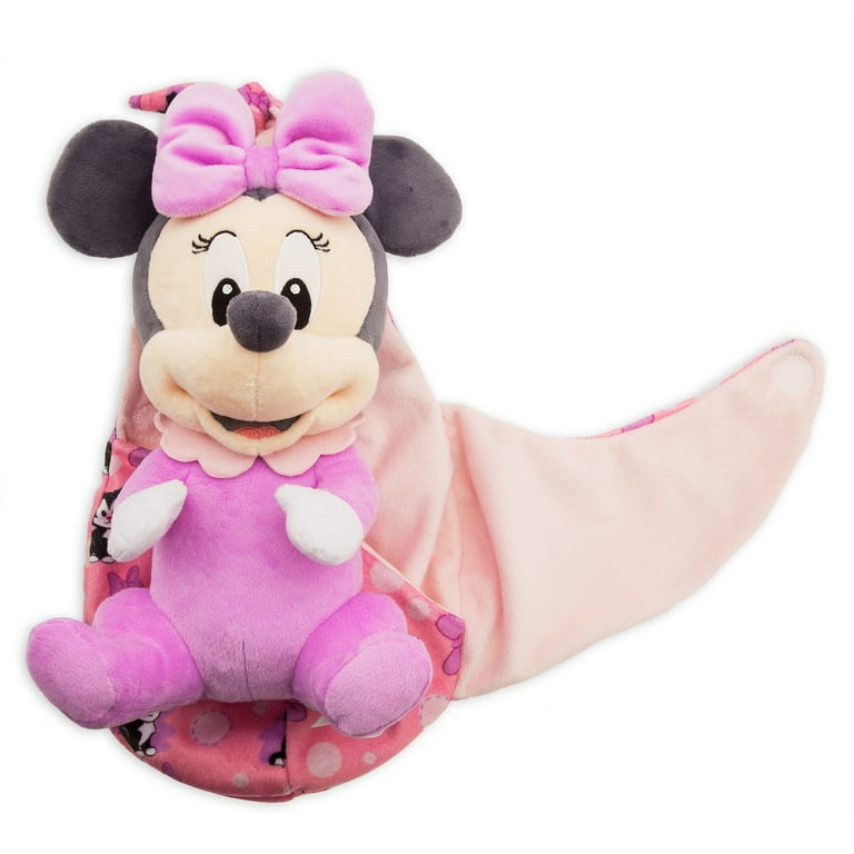 Minnie mouse plush in cheap pouch