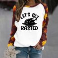 thumbnail image 2 of Dyegold Fall Themed Sweatshirts For Women Teen Girls Funny Graphic Ugly Tops Womens Fashion 2023 Oversized Hoodie Work Office Sport Oversized ​Halloween ​Cute Sweatshirts ​New Arrivals, 2 of 5