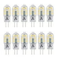 thumbnail image 1 of Bombilla LED G4, 12 V 3 W, blanco cálido 3000 K, equivalente a una lámpara halógena de 30 W, 12 paquetes - paquete de 12, 1 of 5
