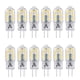 thumbnail image 1 of Bombilla LED G4, 12 V, 3 W, luz blanca cálida 3000 K, equivalente a una lámpara halógena de 30 W, 12 paquetes - paquete de 12, 1 of 5