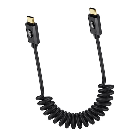 USB5.0 Cable 80Gbps Data Transfer 240W USB C to USB C Cable Fast Charging 4K