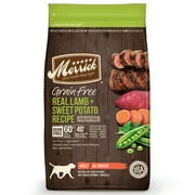 Merrick Grain-Free Real Lamb & Sweet Potato Recipe Dry Dog Food, 25 lb