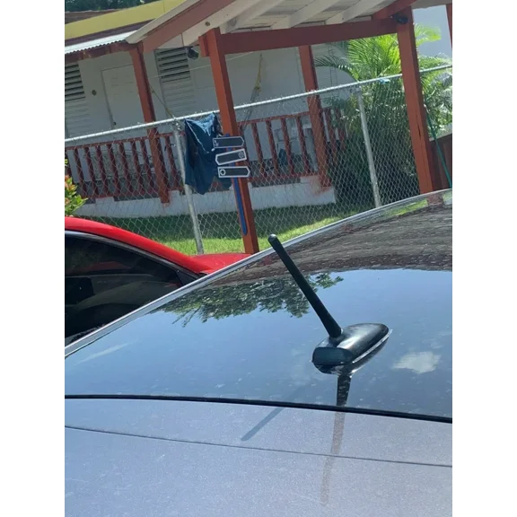 7" inch Short Black Antenna Mast Power Rod Radio AM/FM for TOYOTA VENZA 2009-2015 Brand New