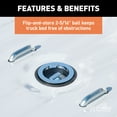 thumbnail image 3 of CURT 60724 Double Lock Gooseneck Hitch, 2-5/16-Inch Flip-Over Ball, 30K, Select Ford F-150, 3 of 5