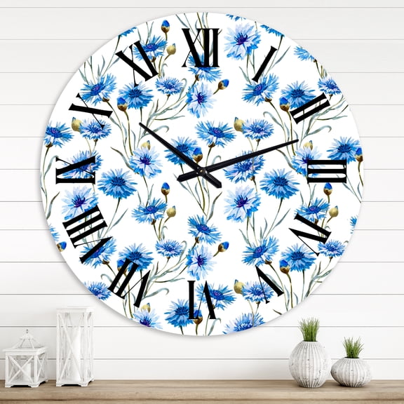 Designart 1 in Quartz Traditional Wall Clock