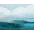 thumbnail image 3 of Barnes, Victoria 14x12 Black Modern Framed Museum Art Print Titled - Azure Rising I, 3 of 5