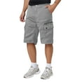 thumbnail image 2 of Fgnfyis Men's Loose Fit Outdoor Cargo Shorts with Pockets Plus Size Casual Summer Short Pants for Hiking Camping Travel Men Shorts White 33, 2 of 5