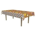thumbnail image 1 of Beistle 20064 Gingerbread House Tablecover, Brown & White, 1 of 1