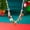 NC25Y0766-2, variant on Silver Plated Christmas Jingle Bell Choker Necklace, Enamel Christmas Tree Stocking Candy Cane Charm Clavicle Chain Festive Holiday Jewelry for Women