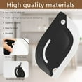 thumbnail image 3 of 3pcs Kitchen Sink Squeegee Pan Scraper Nylon and Soft Silicone 2 in 1 Kitchen Dish Scraper Small Squeegee for Dish Food Bowls Cookware Cleaning etc, 3 of 9