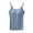 Light blue, variant on Prolriy Camisole Tops for Women, Women with Chest Pads Five Fingers Without Bra Cups One Sports Camisole Womens Tops Grey M