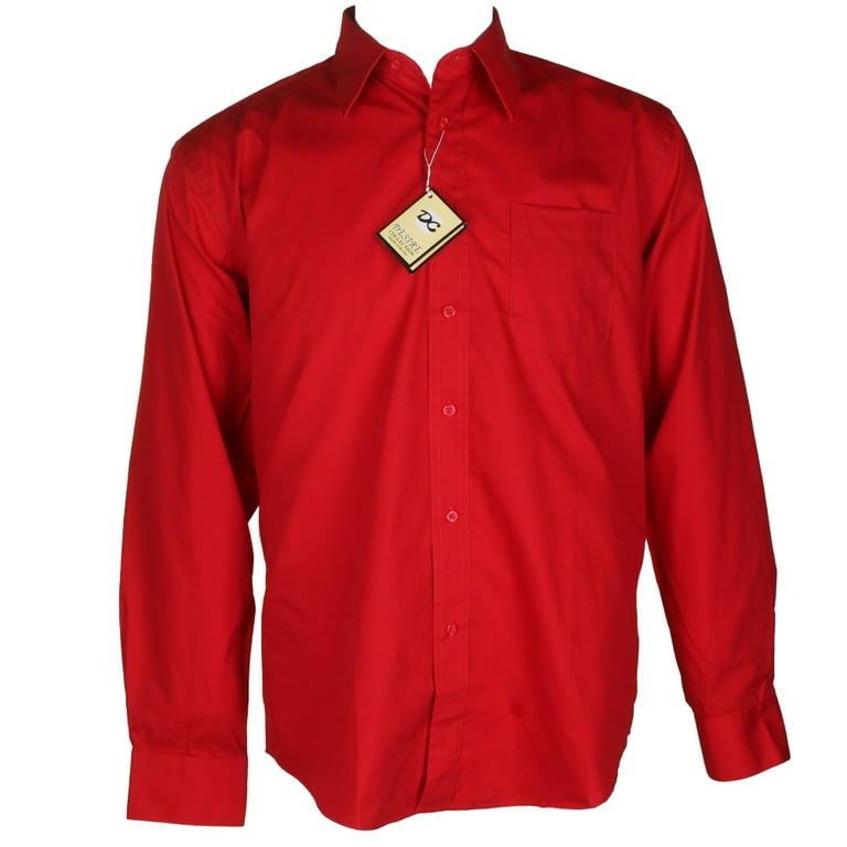 Walmart red dress best sale shirt