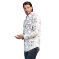 thumbnail image 2 of Camisa Moderna Manga Larga Wrangler Hombre 912 gris XG, 2 of 5