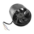 thumbnail image 2 of Extractor Fan Inline Pipe Fan 150mm 1Pc 2800r/Min 40W 50Hz 600 M³/H Quiet Smoke Extractor Duct Fan ,Fast Wind Speed, 2 of 5