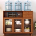 thumbnail image 3 of Alacenas para Cocina, Mueble para Cocina Nórdico 3 Puertas, 2 Cajones, Bufetera Mueble, Credenza Recibidor, Credenza Bufetera Moderno para Cocinas, Comedor, Pasillo, 3 of 4