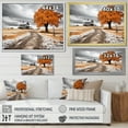 thumbnail image 4 of Designart "Farmhouse Orange And Grey euphony" Farm Floater Framed Canvas Art Print, 4 of 7