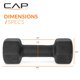 thumbnail image 4 of Par de pesas de mano Dumbbell CAP, neopreno, 4,5 kg (10 libras), 4 of 7