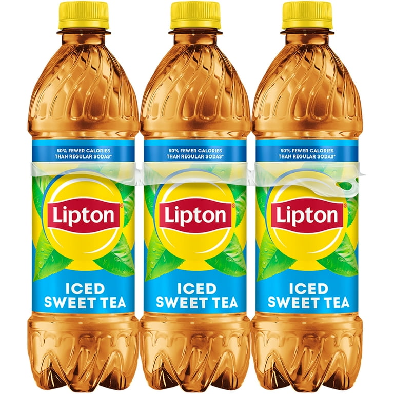 Lipton Iced Tea Sweet Tea 16.9 Fluid Ounce, 6 Count - Walmart.com