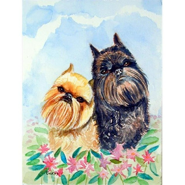11 x 15 in. Brussels Griffon Garden Size Flag
