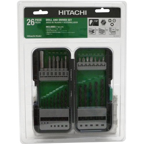 Hitachi 115107 26Piece Drill and Drive Bit Set