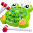 thumbnail image 1 of Juego interactivo de rana, los juguetes para martillar ayudan a las habilidades motoras finas, juguete de desarrollo para niños de 3, 4, 5, 6, 7, 8 años, niñas y bebés, 1 of 5