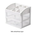 thumbnail image 4 of pitrice Ins drawer style cosmetics storage box desktop shelf multifunctional dressing table lipstick sorting cabinet, 4 of 9