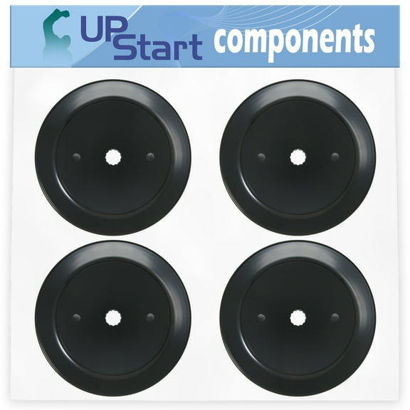4-Pack 532195945 Spindle Pulley Replacement for Craftsman 917288660 Lawn Tractor - Compatible with 195945 197473 Mandrel Pulley