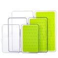 thumbnail image 6 of Silicone Insert Fly Fishing Tackle Boxes Single Side Clear Lid Fly Box Container, 6 of 18