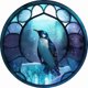 thumbnail image 1 of 5D DIY Taladro Vitral Pingüino Del (LP442), 1 of 9