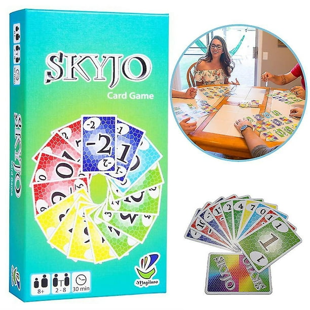Skyjo By Magilano Fun Card Game Family Party Entertaining Board Game For  Kids Adults 