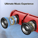 thumbnail image 2 of Bocina Bluetooth 5.1 Portátil 1Hora Inalámbrico con Sonido Estéreo HD Reproducción Manos Xtellar rojo, 2 of 2