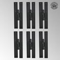 thumbnail image 2 of Renovators Supply H Cabinet Hinges 7" Black Wrought Iron Kitchen Cabinet Hinge w/Hardware Pack of 6, 2 of 9
