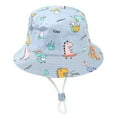 thumbnail image 5 of shoper UPF 50+ Toddler Sun Hat with Adjustable Chin Strap Wide Brim Lightweight Fisherman Cap for Outdoor Beach Play and Summer Activities, 5 of 5
