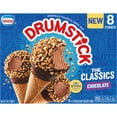 thumbnail image 6 of Drumstick Chocolate Sundae Cones, Kosher 8 Count, 6 of 14