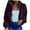 Purple, variant on Lindreshi Shackets for Women 2025 Fall Women's Casual Outdoor Lapel Zipper Fleece Long Sleeved Sweatshirt Jacket