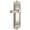 Polished Nickel, variant on Grandeur Wingeo_Prv_234 Windsor Solid Brass Rose Right Handed Privacy Door Lever Set -
