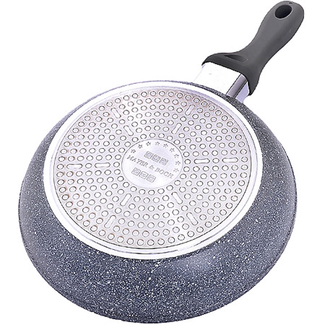 Mayer & Boch 8 in Non Stick Frying Pan Gray Marble Coating