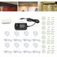 thumbnail image 5 of de iluminación LED para escaleras, guardarropa, cocina, pasillo adhesivo en cualquier tamaño de la lámpara LED: 60mm x 8mm/2,36x0,31 pulgadas blanco cálido Yinane iluminación debajo del gabinete, 5 of 8