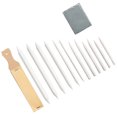 thumbnail image 5 of 1 Set/14pcs Practical Drawing Sketching Blending Stumps Wiping Pen Smudge Pen, 5 of 5
