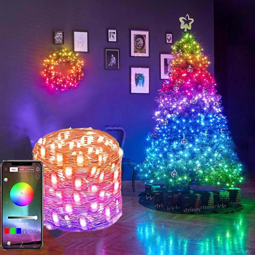 50/100 LEDs Copper Wire USB Fairy String Lights 8 Modes Xmas Home Party Decor yu 50/100 LEDs Copper Wire USB Fairy String Lights 8 Modes Xmas Home Party Decor yu
