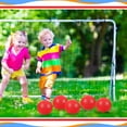thumbnail image 6 of Playground Balls Bulk - 8.5 Inch (4-Pack) Red Rubber Kickball Bouncy Inflatable Balls For Kids & Adults W/air Pump, Indoor & Outdoor Games, Kickballs, Dodgeball, Four Square, Dodge Ball, Handball, 6 of 8