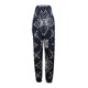 thumbnail image 4 of ICHUANYI Clearance Fashion Women Casual Bloomers Bohemian Print Loose Women's Yoga Pants(Blue, L) ICHUANYI WER2023080908825, 4 of 6