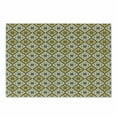 thumbnail image 1 of Grey and Yellow Cutting Board, Tile Like Spring Flowers in Rectangular Shape Image, Decorative Tempered Glass Cutting and Serving Board, Small Size, Charcoal Grey Yellow, by Ambesonne, 1 of 1